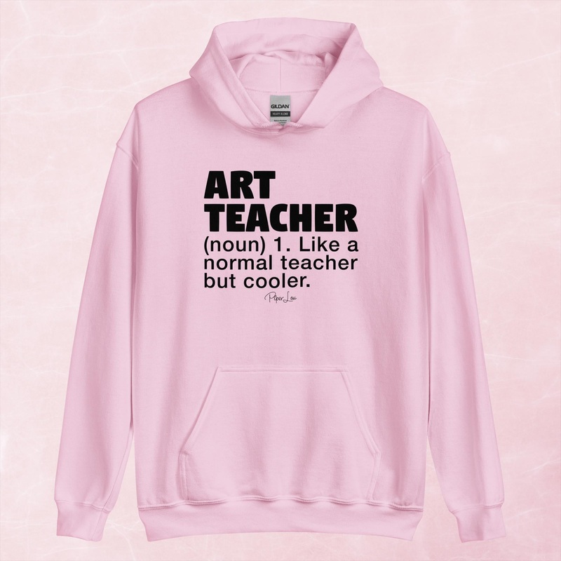 Art Teacher Definition Graphic Hoodie