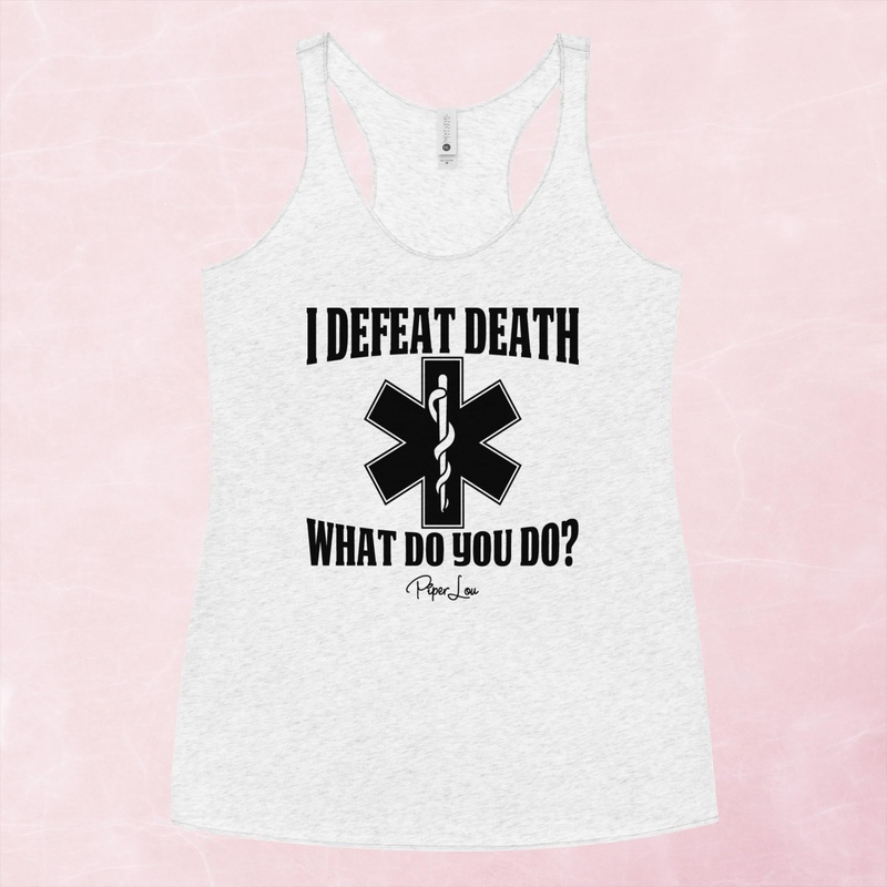 Defeat Death Graphic Tank Top|Purple Rush|Vintage Red|Vintage Turquoise|Heather White|XS|S|M|L|XL