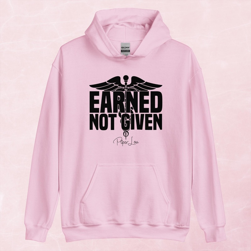 Earned Not Given RN Graphic Hoodie