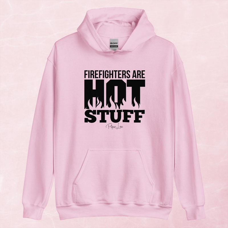 Firefighter Are Hot Stuff Graphic Hoodie