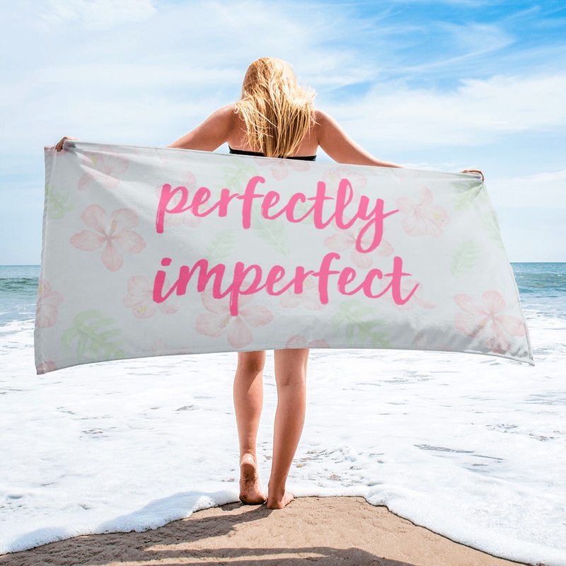 Perfectly Imperfect Premium Beach Towel