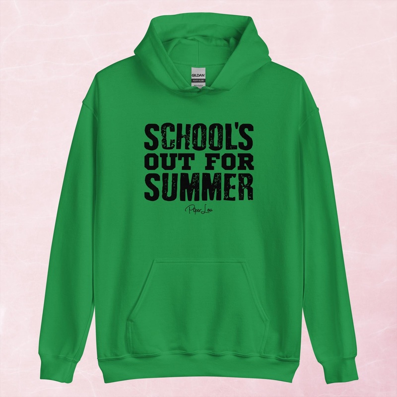 School’s Out For Summer Graphic Hoodie