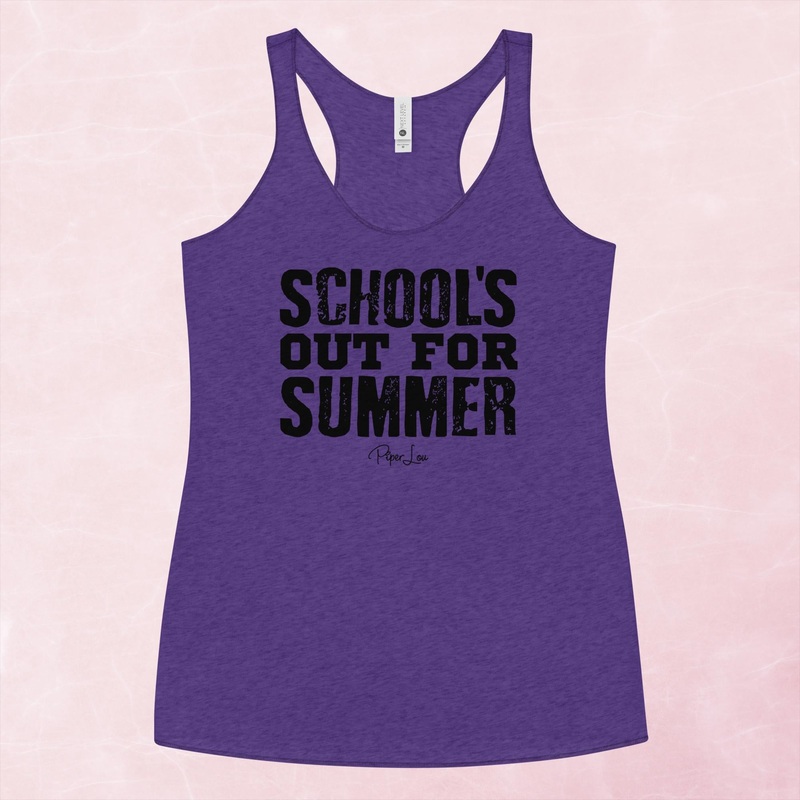 School’s Out For Summer Graphic Tank Top