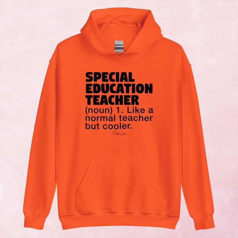 Special Education Teacher Definition Graphic Hoodie