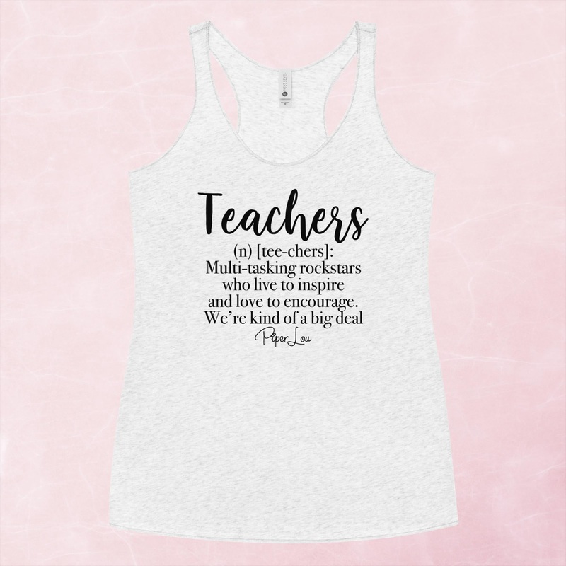 Teachers Are Kind Of A Big Deal Graphic Tank Top