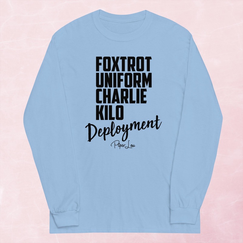 Deployment Graphic Long Sleeve Tee
