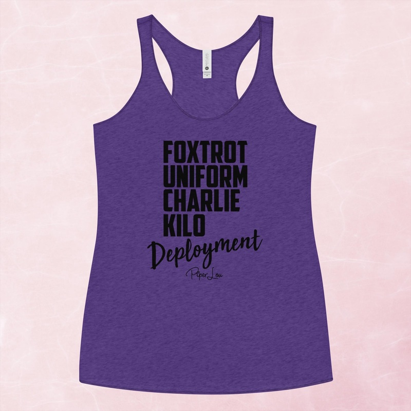 Deployment Graphic Tank Top|Purple Rush|Vintage Red|Vintage Turquoise|Heather White|XS|S|M|L|XL