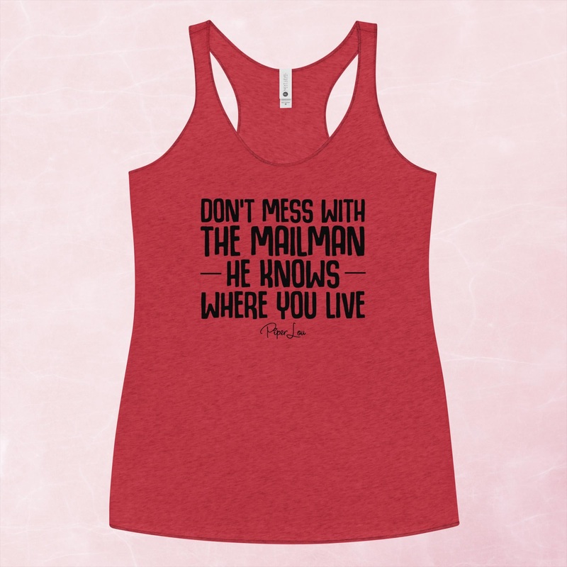 Don’t Mess With The Mailman Graphic Tank Top