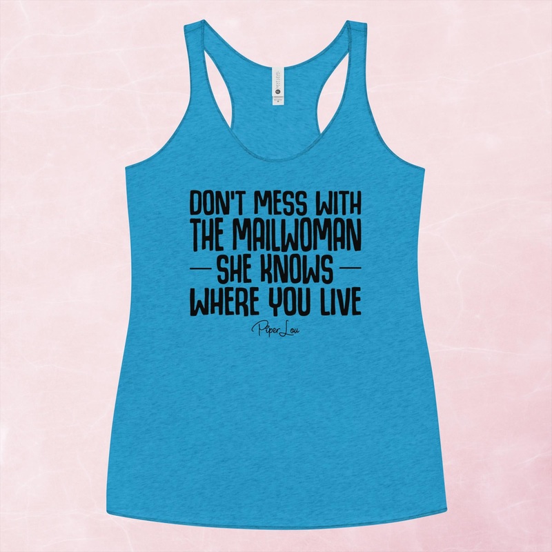 Don’t Mess With The Mailwoman Graphic Tank Top