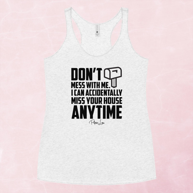 I Can Miss Your House Graphic Tank Top