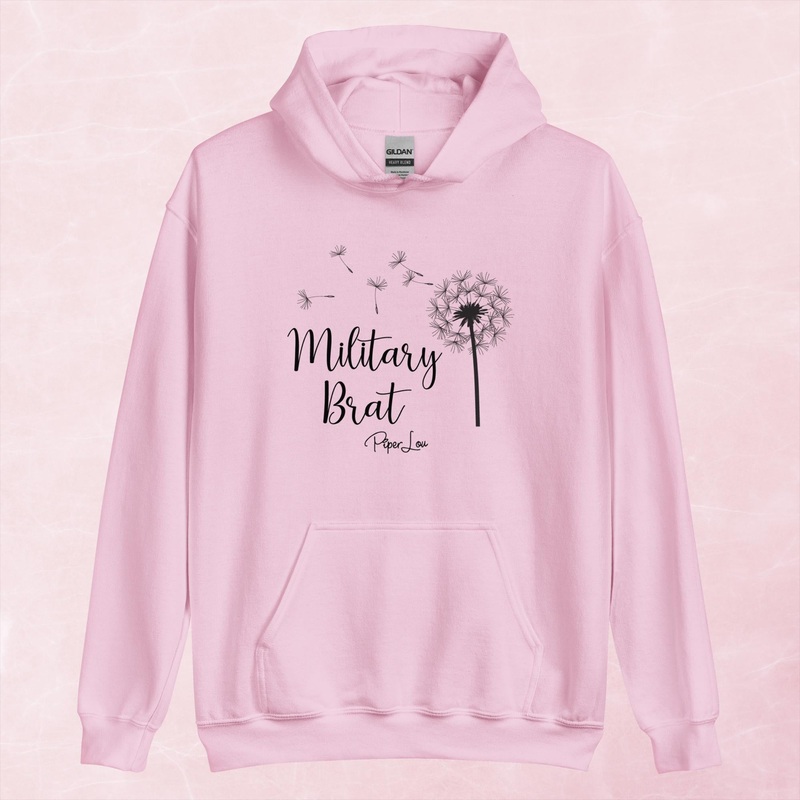 Military Brat Dandelion Graphic Hoodie