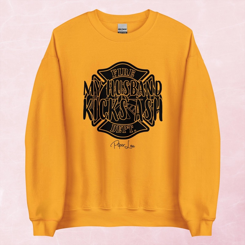 My Husband Kicks Ash Graphic Crewneck Sweatshirt