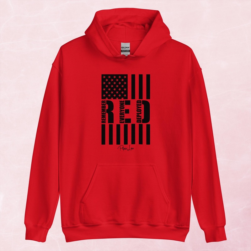 Remember Everyone Deployed Graphic Hoodie