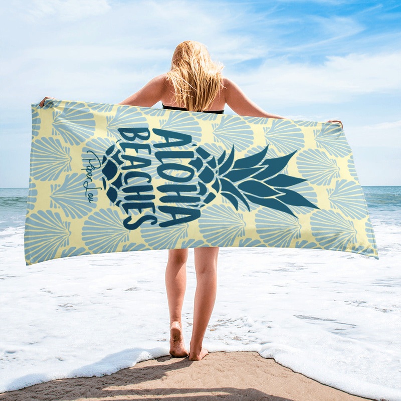 Aloha Beaches Premium Beach Towel