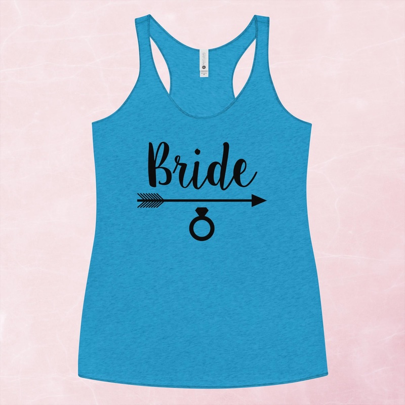 Bride Graphic Tank Top|Purple Rush|Vintage Red|Vintage Turquoise|Heather White|XS|S|M|L|XL