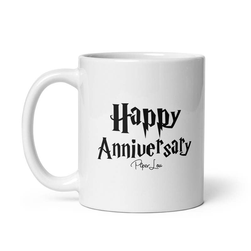 Happy Anniversary Ceramic Coffee Mug
