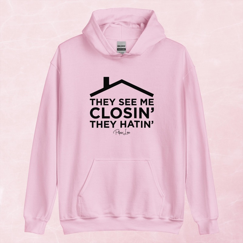 They See Me Closin’ They Hatin’ Graphic Hoodie