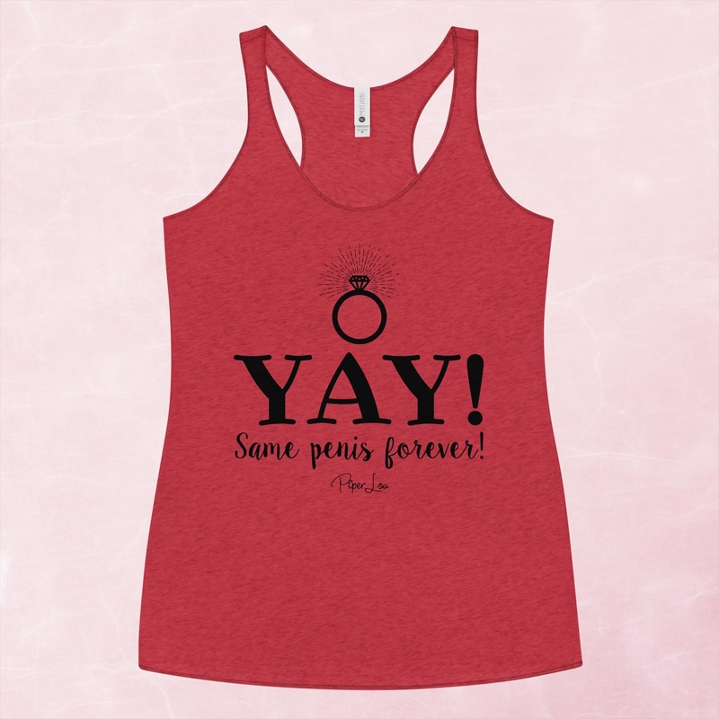 Yay Graphic Tank Top|Purple Rush|Vintage Red|Vintage Turquoise|Heather White|XS|S|M|L|XL