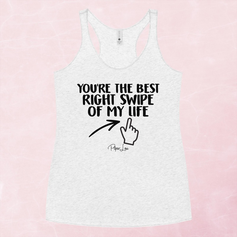 You’re The Best Right Swipe Graphic Tank Top