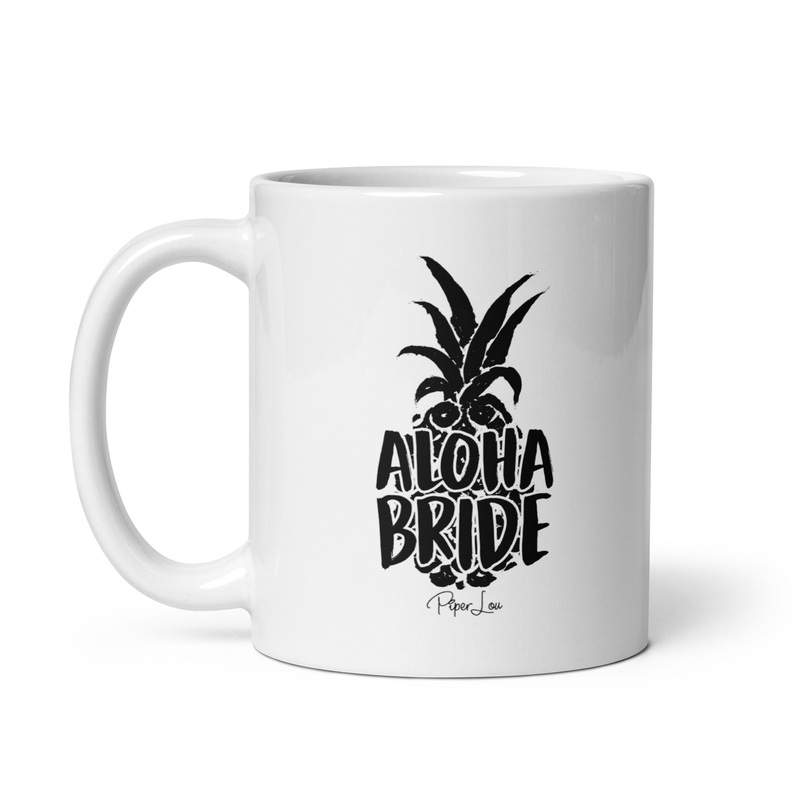 Aloha Bride Ceramic Coffee Mug