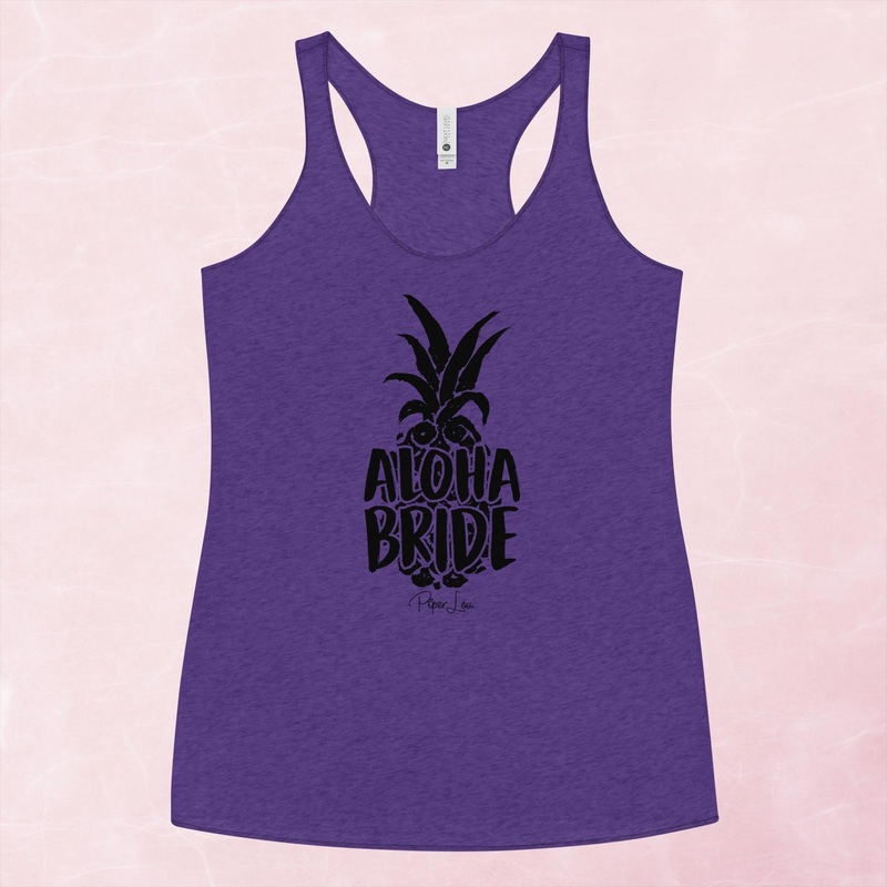 Aloha Bride Graphic Tank Top|Purple Rush|Vintage Red|Vintage Turquoise|Heather White|XS|S|M|L|XL