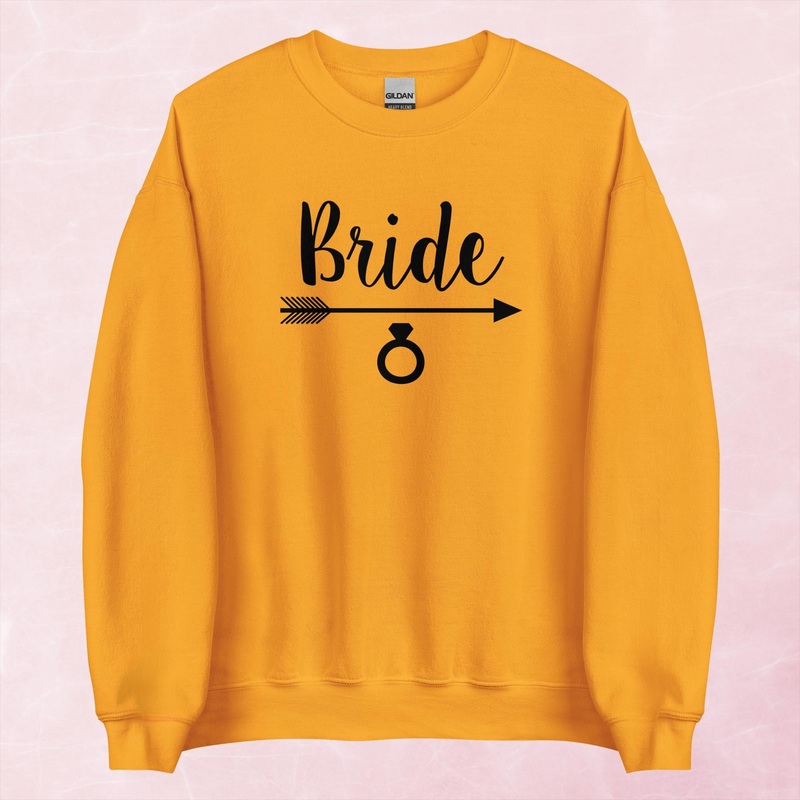 Bride Graphic Crewneck Sweatshirt