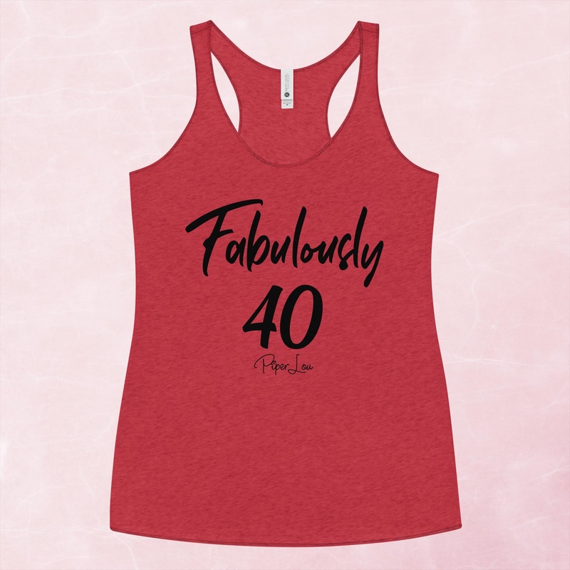 Fabulously 40 Graphic Tank Top