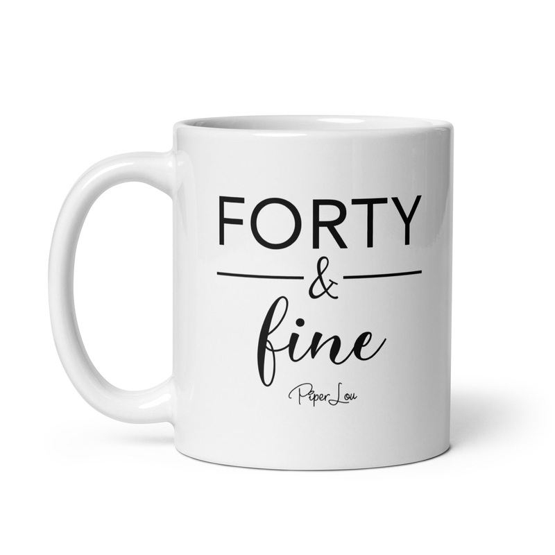 Forty And Fine Ceramic Coffee Mug