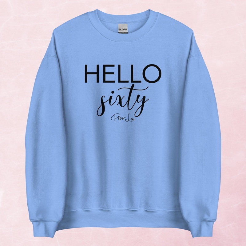 Hello Sixty Graphic Crewneck Sweatshirt