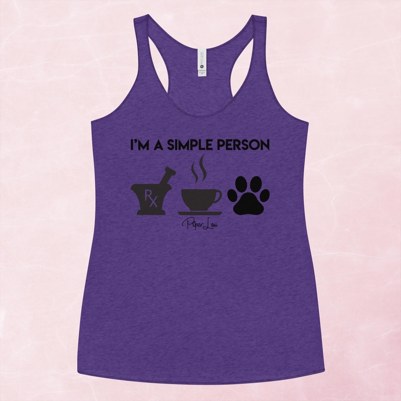 I’m A Simple Person Pharmacy Graphic Tank Top