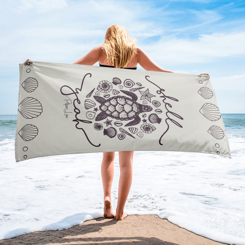Shell Yeah Premium Beach Towel