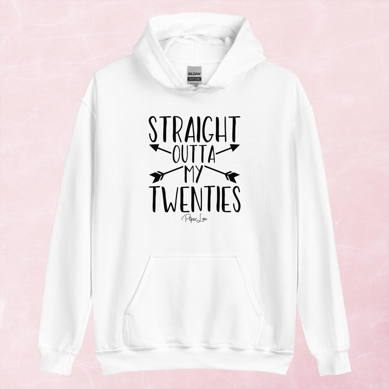 Straight Outta My Twenties Arrows Graphic Hoodie
