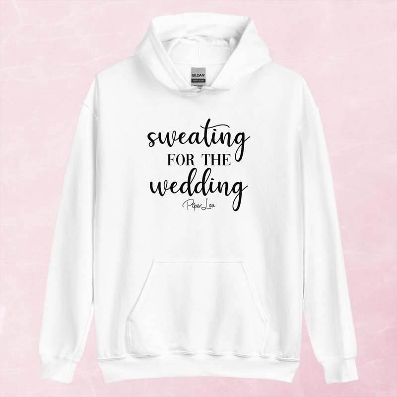 Sweating For The Wedding Fitness Graphic Hoodie