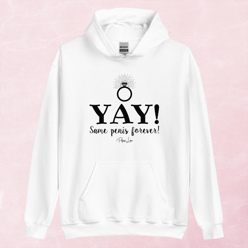 Yay Graphic Hoodie|Red|Heliconia|Irish Green|Orange|Military Green|Carolina Blue|Gold|Sand|Light Pink|Ash|White|S|M|L|XL|2XL|3XL|4XL|5XL