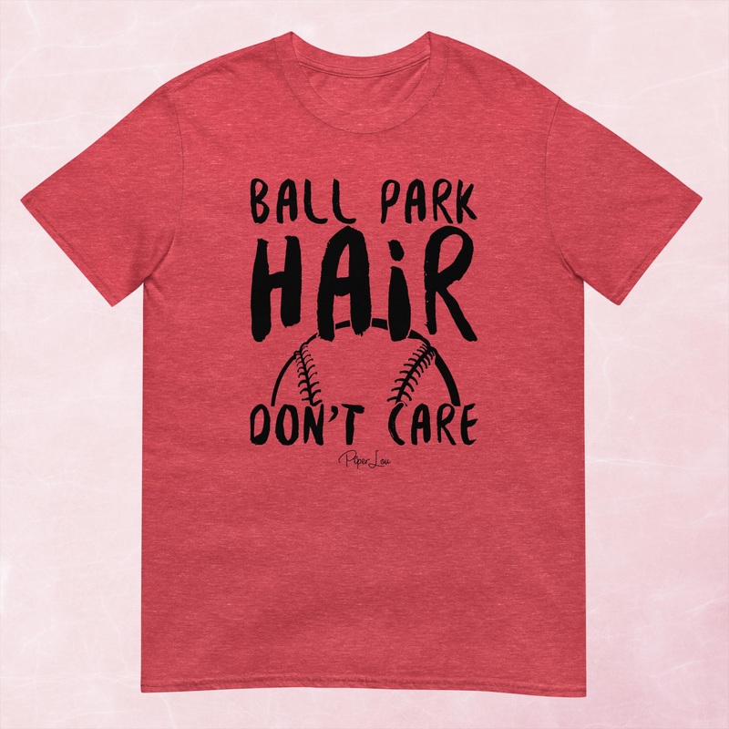 Ballpark Hair Don’t Care Graphic Tee