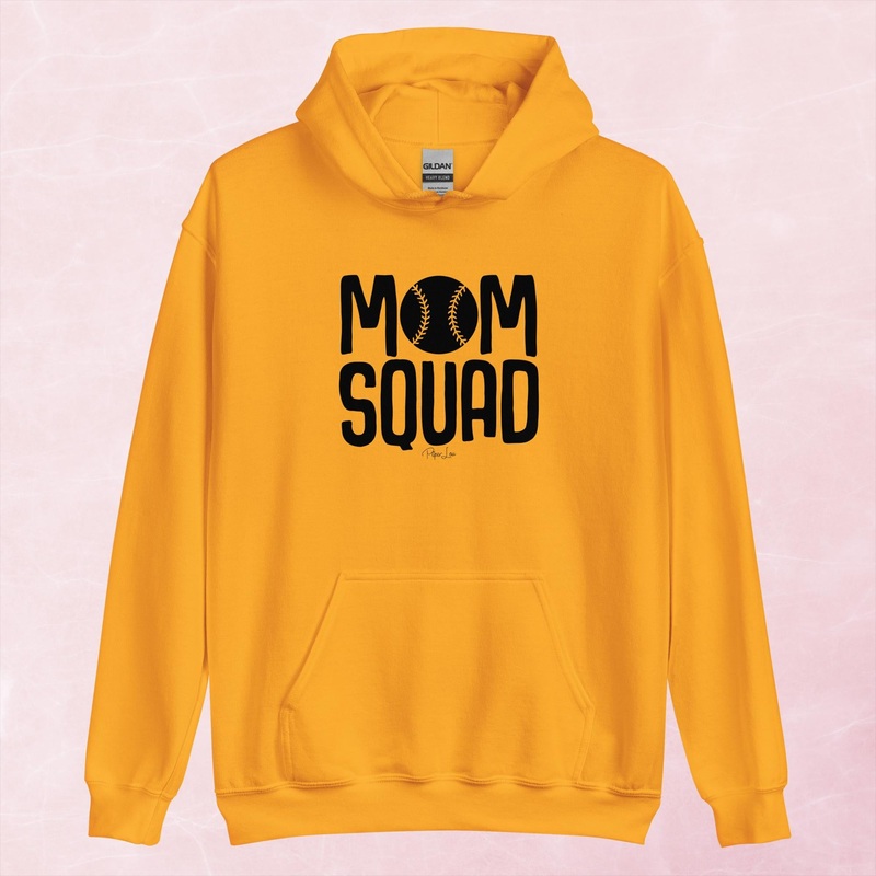 Baseball Mom Squad Graphic Hoodie
