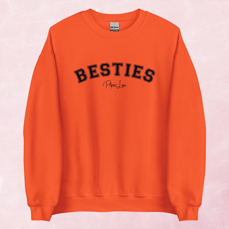 Besties Graphic Crewneck Sweatshirt