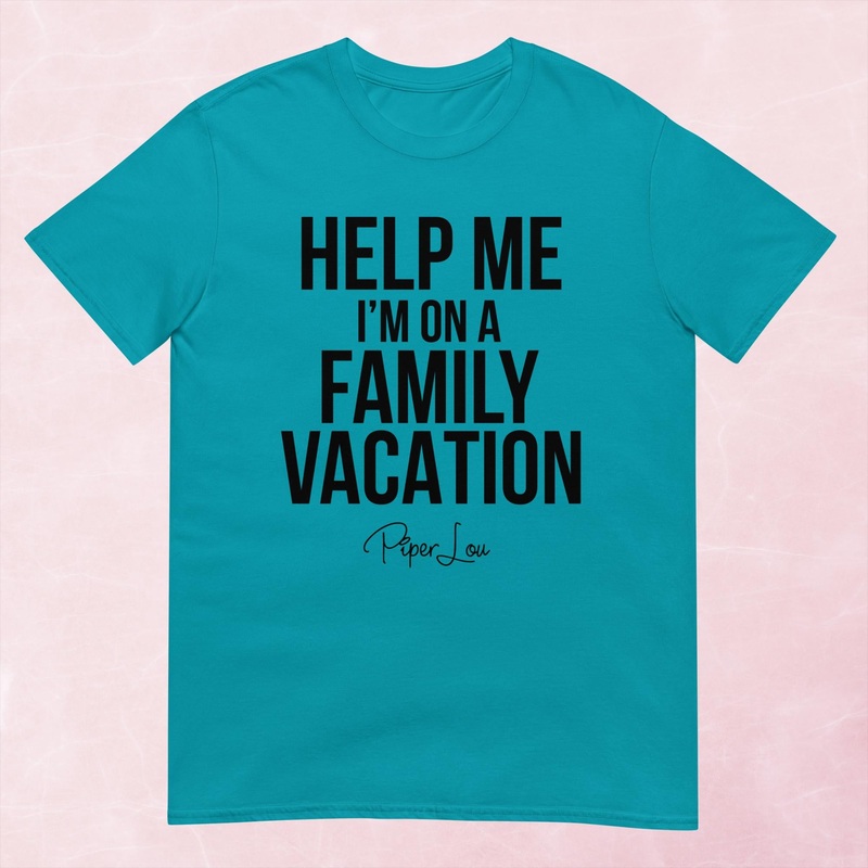 Help Me I’m On A Family Vacation Graphic Tee