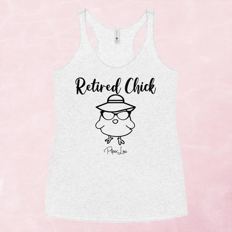 Retired Chick Graphic Tank Top