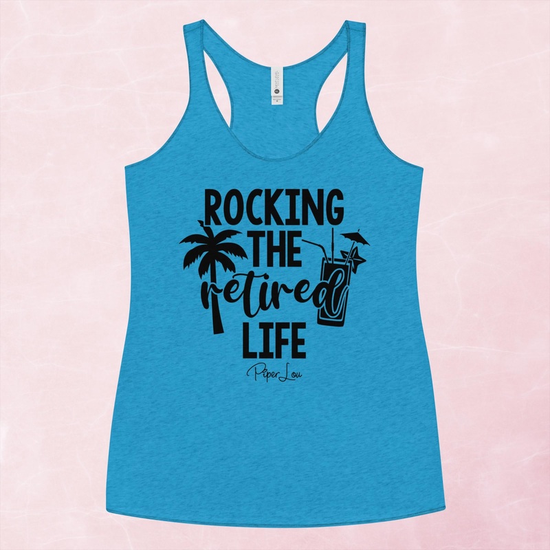Rocking The Retired Life Graphic Tank Top