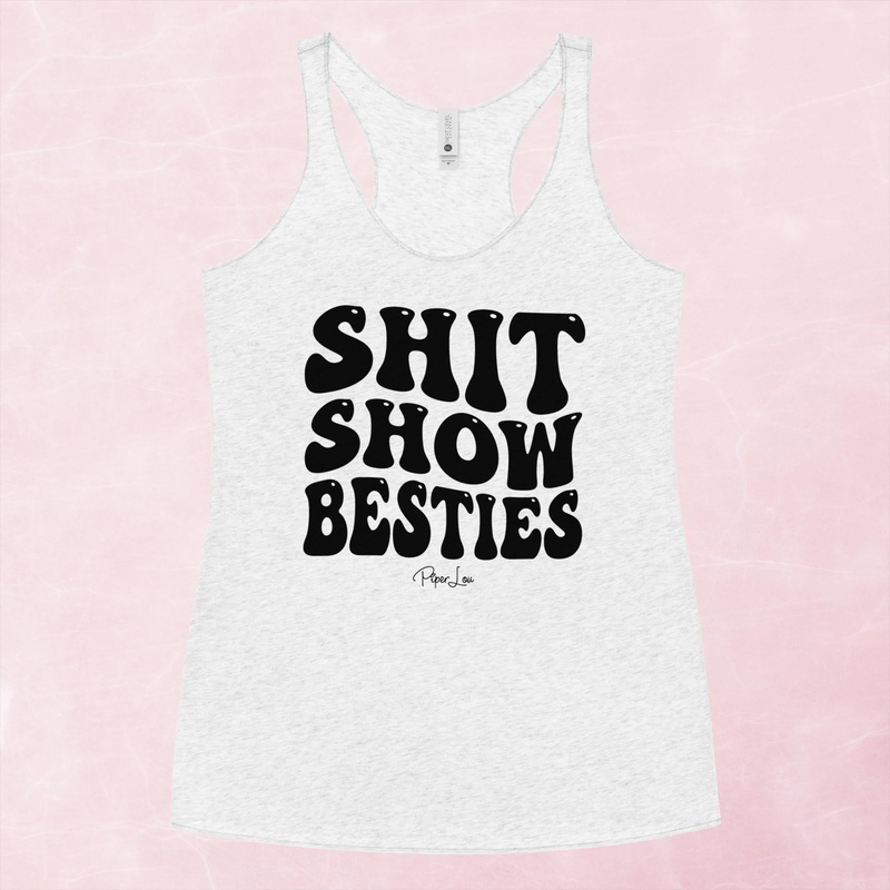Shit Show Besties Graphic Tank Top
