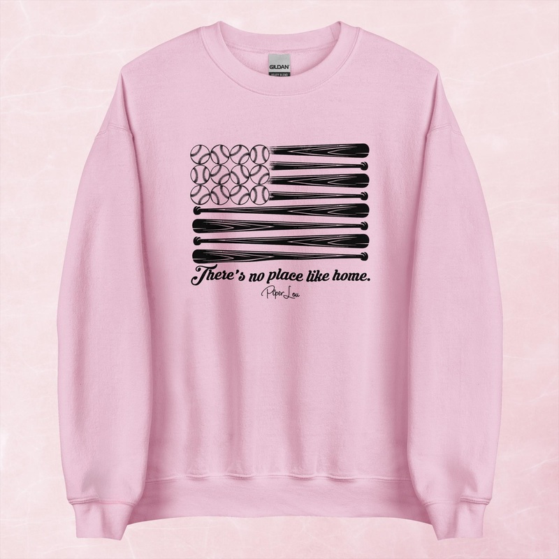 There’s No Place Like Home Graphic Crewneck Sweatshirt