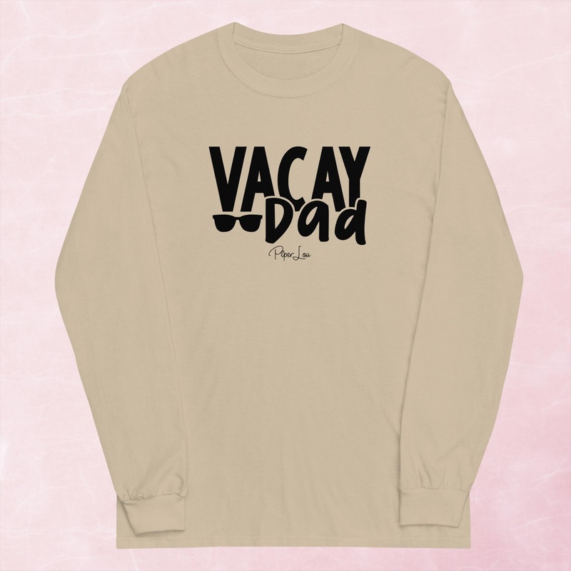 Vacay Dad Graphic Long Sleeve Tee
