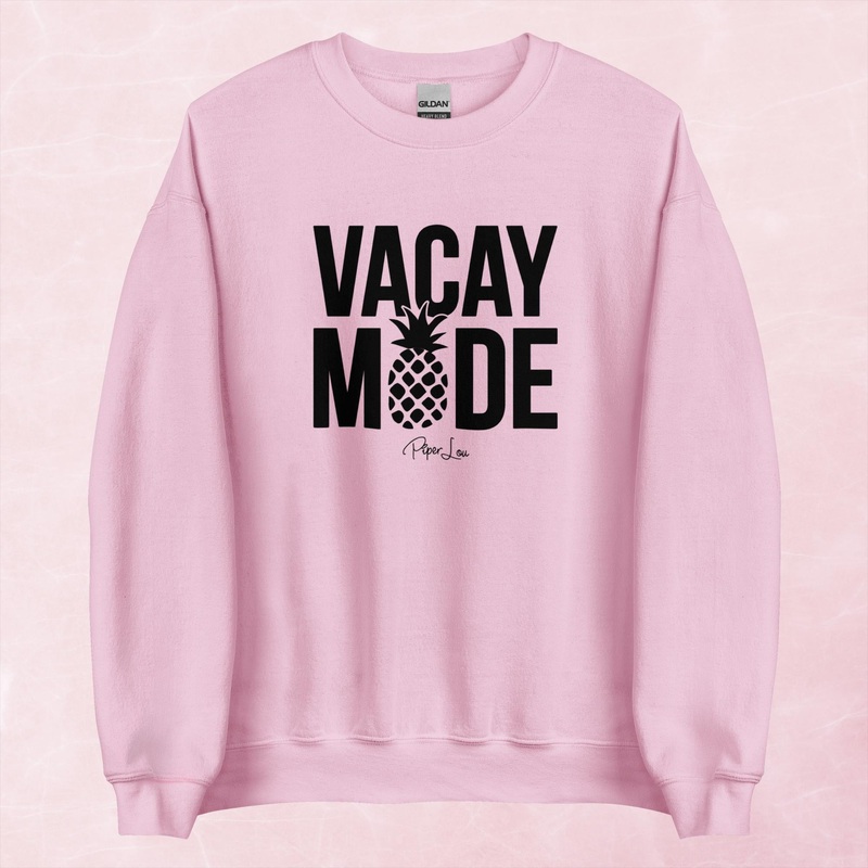 Vacay Mode Graphic Crewneck Sweatshirt