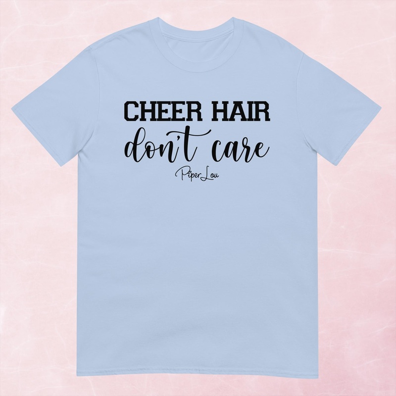 Cheer Hair Don’t Care Graphic Tee