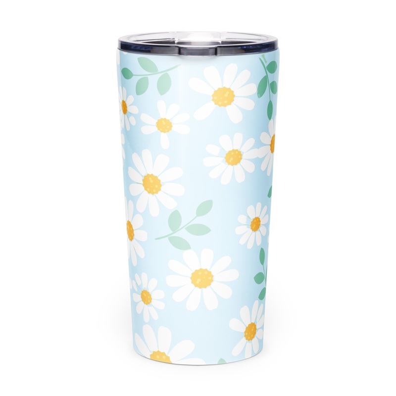 Daisy Doodle Tapered 20oz Tumbler