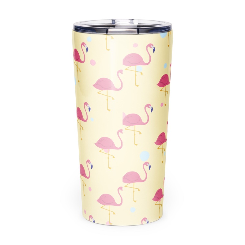 Flamingo Summer Tapered 20oz Tumbler