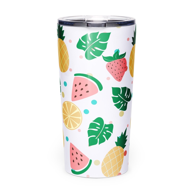 Fruits & Palms Tapered 20oz Tumbler
