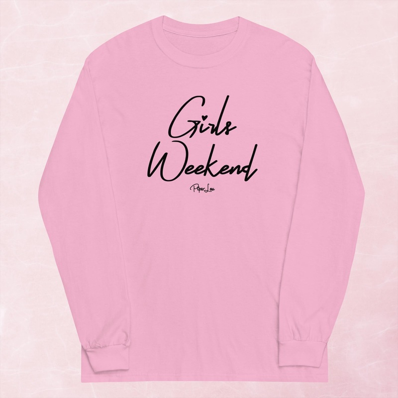 Girls Weekend Graphic Long Sleeve Tee