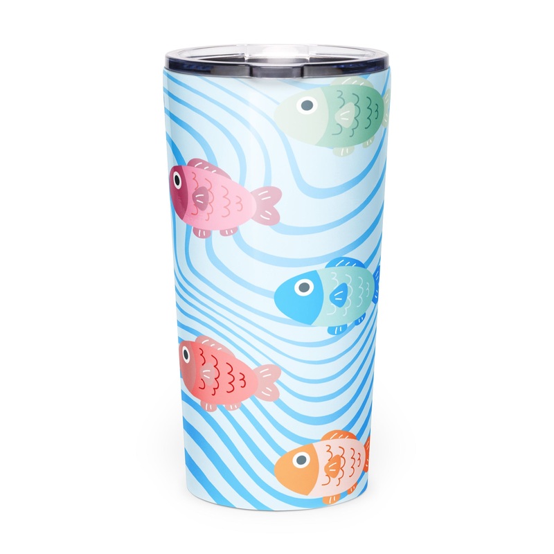 Go Fishy Tapered 20oz Tumbler
